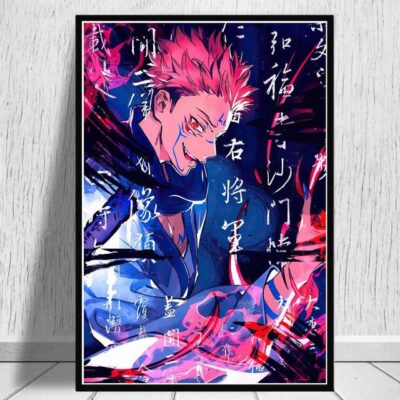Best Ryomen Sukuna Jujutsu Kaisen Wall Art