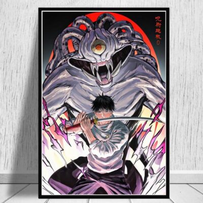 Jujutsu Kaisen Fushiguro Megumi Wall Art