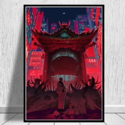 Jujutsu Kaisen Ryomen Sukuna Wall Art