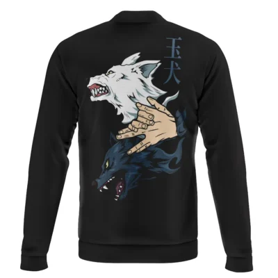 Megumi Divine Dogs Jujutsu Kaisen Casual Bomber Jacket