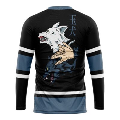 Alternative view of Megumi Fushiguro Jujutsu Kaisen Hockey Jersey
