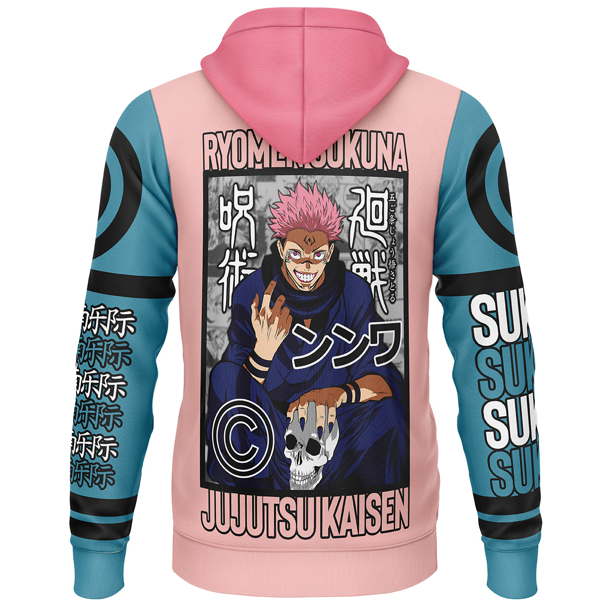 Ryomen Sukuna Jujutsu Kaisen Streetwear Lightweight Hoodie