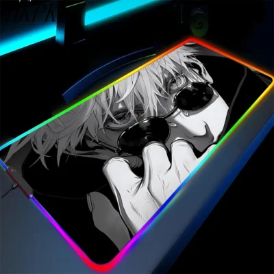 Megumi Fushiguro Shadow Technique RGB Mouse Pad