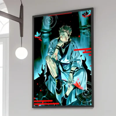 Nanami Kento Overtime Sorcerer Wall Art