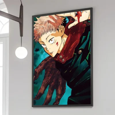 Jujutsu Kaisen Yuji Print Wall Art