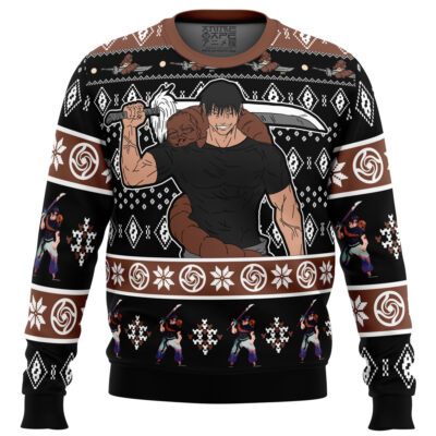 Sorcerer Killer Toji Fushiguro Jujutsu Kaisen Ugly Christmas Sweater