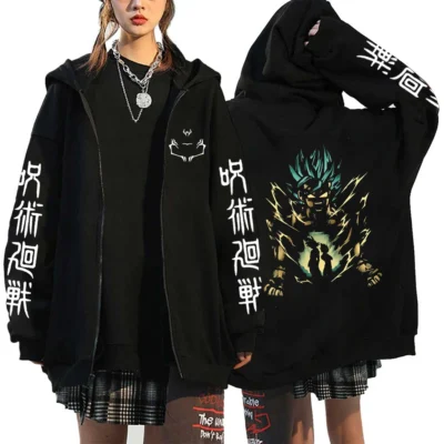 Jujutsu Kaisen Power Zipper Hoodie