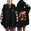 Gojo Unisex Jujutsu Kaisen Zipper Hoodie