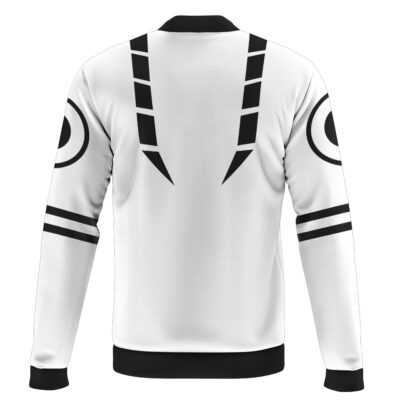 Alternative view of Sukuna Black Marks Jujutsu Kaisen Casual Bomber Jacket
