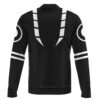 Sukuna White Marks Jujtsu Kaisen Bomber Jacket BACK Mockup - Jujutsu Kaisen AU Store