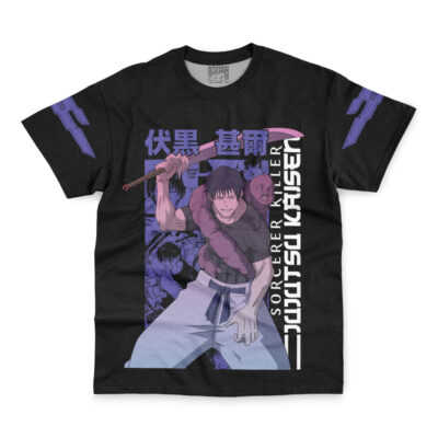 Alternative view of Toji Fushiguro Sorcerer Killer Jujutsu Kaisen Streetwear T-Shirt