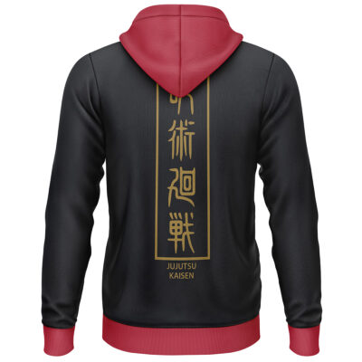 Alternative view of Yuji Itadori Jujutsu Kaisen Lightweight Hoodie