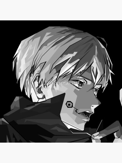 Alternative view of Toge Inumaki Throw Pillow