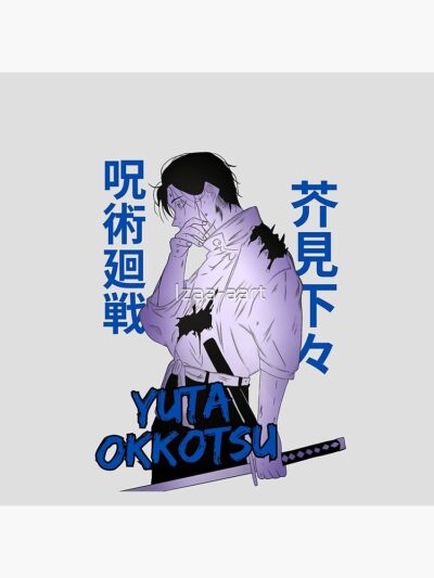 Alternative view of Doodle Okkotsu Throw Pillow