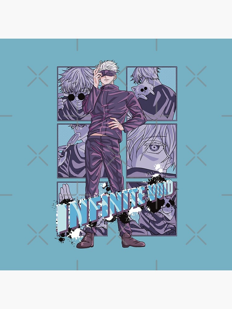 Jujutsu Kaisen Infinite Void Gojo Shower Curtain - Image 2
