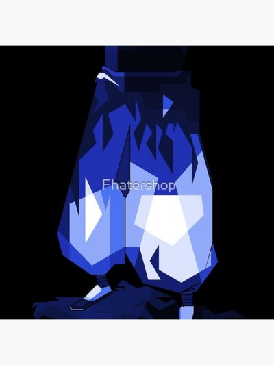 Alternative view of Jujutsu Kaisen Gojo Satoru Shower Curtain