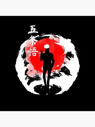 Alternative view of Traditional Gojo Dark Version Classic Shower Curtain