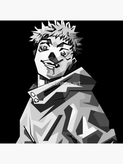 Alternative view of Itadoru Yuji Shower Curtain