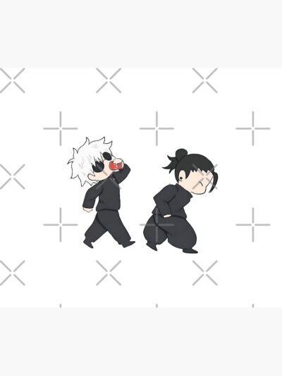 Alternative view of Jujutsu Kaisen Gojo And Geto Cute Tapestry