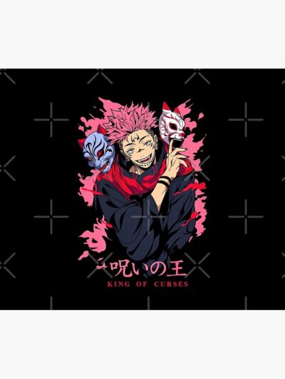 Alternative view of Jujutsu Kaisen Sukuna Black Tapestry
