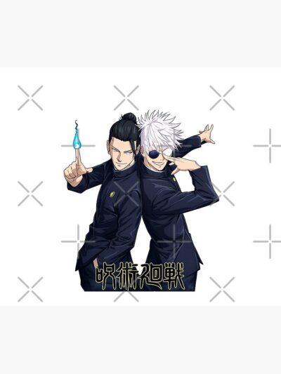 Alternative view of Jujutsu Kaisen Gojo And Geto New Tapestry