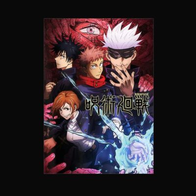 Alternative view of Gojos Team Jujutsus Kaisen Art Tote Bag