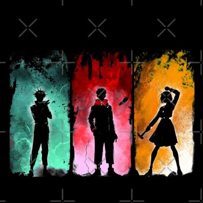 Alternative view of Jujutsu Kaisen What's Your Curse Tote Bag