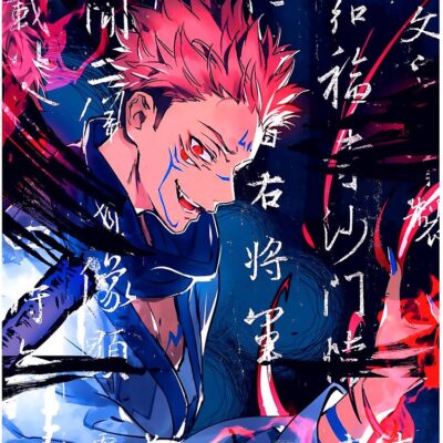 Alternative view of Jujutsu Kaisen Anime Tote Bag