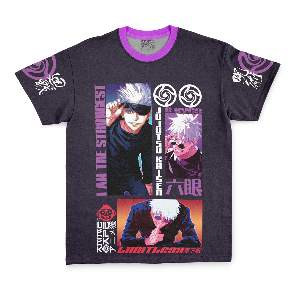 Satoru Gojo V3 Jujutsu Kaisen Streetwear T-Shirt - Image 3