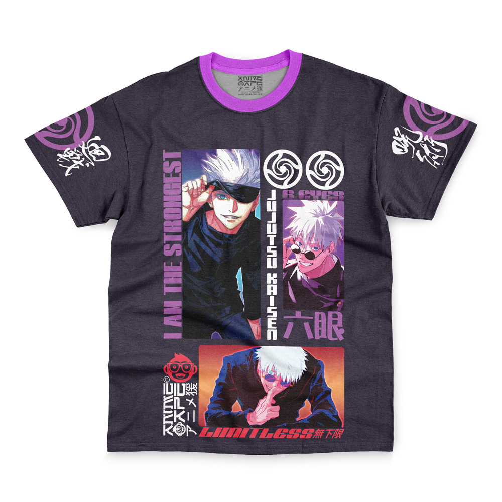 Satoru Gojo V3 Jujutsu Kaisen Streetwear T-Shirt - Image 4