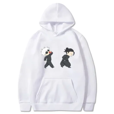 Alternative view of Jujutsu Kaisen Satoru Gojo Cute Hoodie