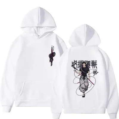 Alternative view of Jujutsu Kaisen Fushiguro Toji Graphic Hoodie