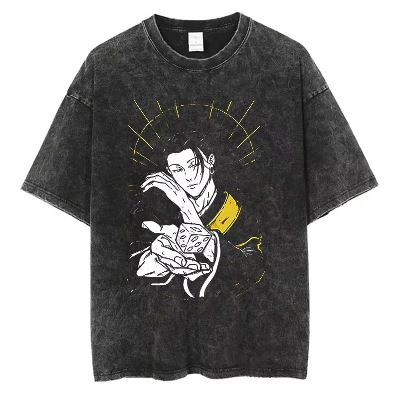 Jujutsu Kaisen Geto Suguru Washed T-shirt