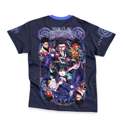 Alternative view of Fushiguro Megumi V2 Jujutsu Kaisen Streetwear T-Shirt