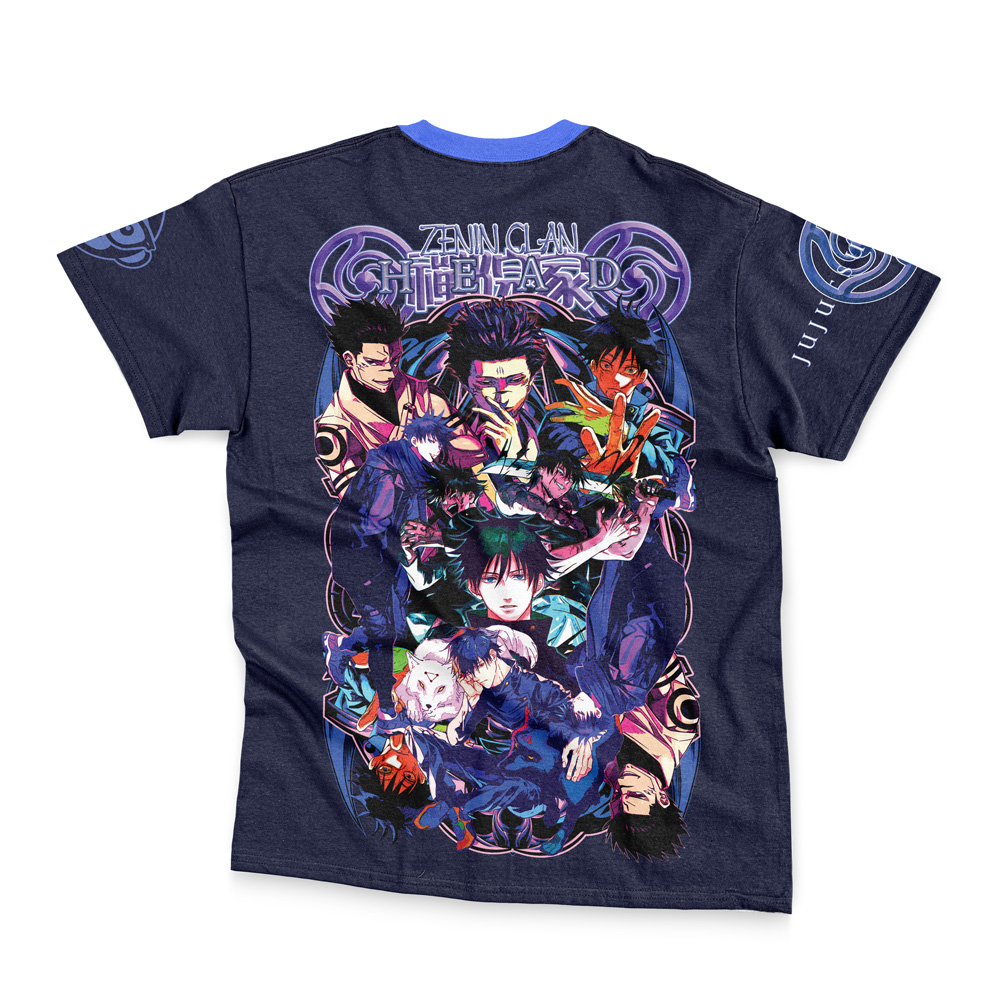 Fushiguro Megumi V2 Jujutsu Kaisen Streetwear T-Shirt - Image 2
