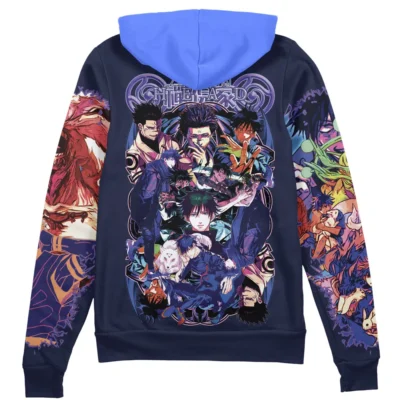 Fushiguro Megumi V2 Jujutsu Kaisen Streetwear Zip Hoodie Jacket