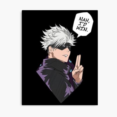 Jujutsu Kaisen Gojo I'd Win Poster