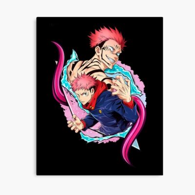 Jujutsu Kaisen Sukuna And Yuji Poster