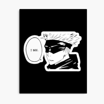 Jujutsu Kaisen Gojo I See Poster