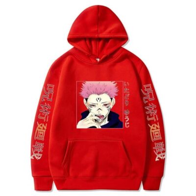 Alternative view of Jujutsu Kaisen Sukuna Classic Hoodie