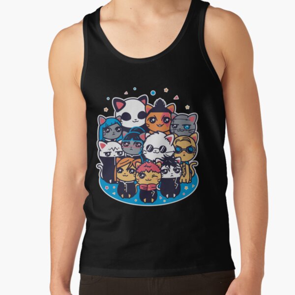 Jujutsu Cat Isen Tank Top