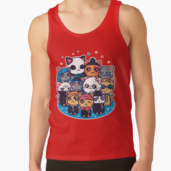 Jujutsu Cat Isen Tank Top - Image 4