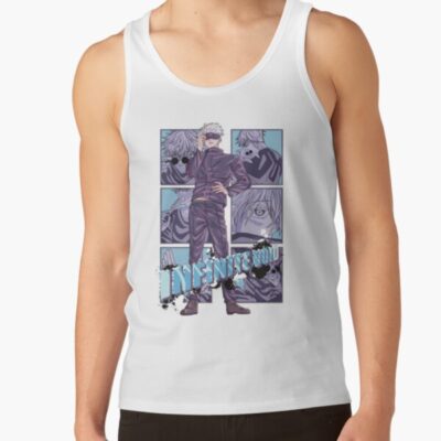 Alternative view of Jujutsu Kaisen Infinite Void Gojo Tank Top