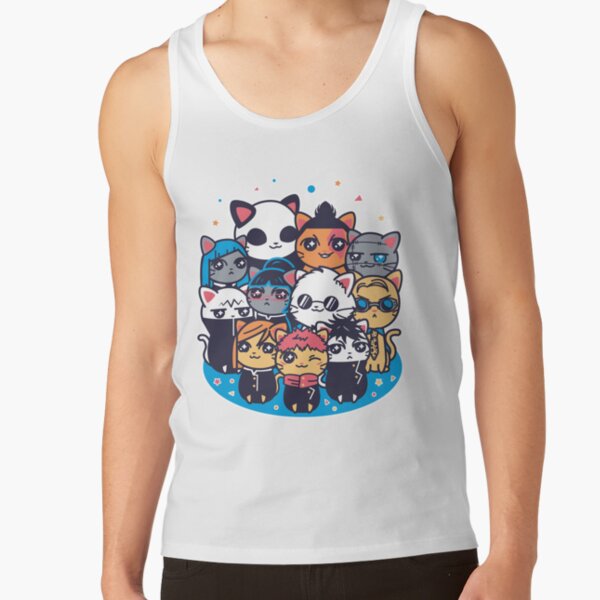 Jujutsu Cat Isen Tank Top - Image 3