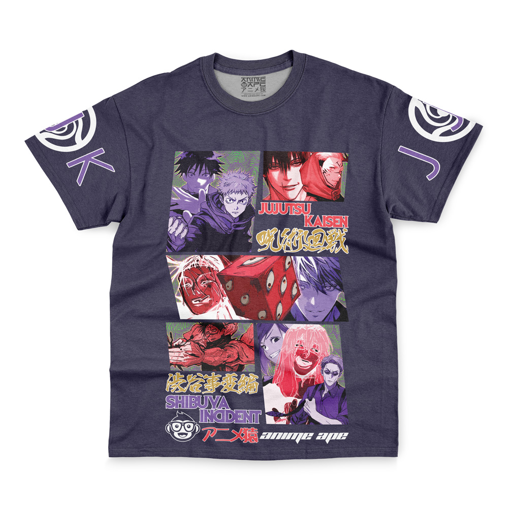 Shibuya Incident Jujutsu Kaisen Streetwear T-Shirt - Image 4