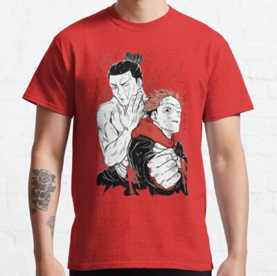 Alternative view of Jujutsu Kaisen Todo And Yuji T-Shirt