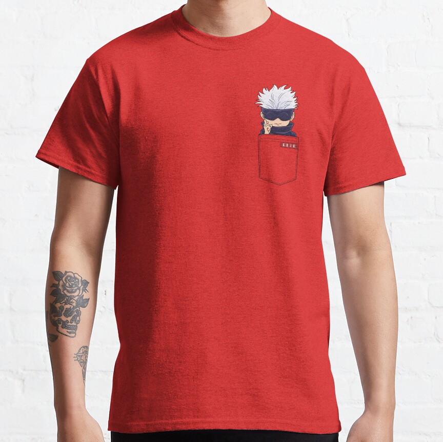 Jujutsu Kaisen Gojo Pocket T-Shirt