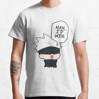 Alternative view of Jujutsu Kaisen Gojo Funny T-Shirt