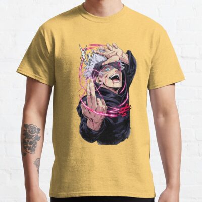 Alternative view of Jujutsu Kaisen Gojo Print T-Shirt