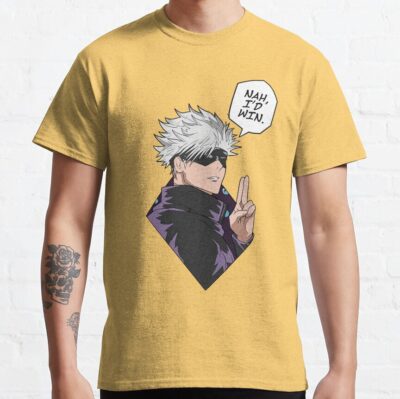 Alternative view of Jujutsu Kaisen Gojo Hot T-Shirt